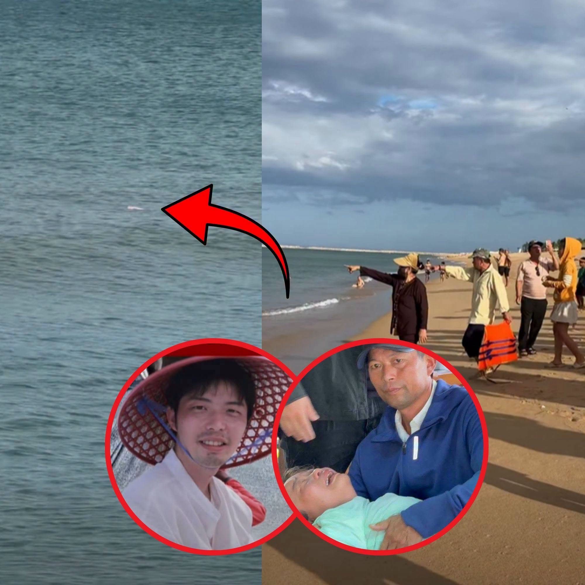 bất ngờ phát hiện v’ậ’t th’ể màu trắng trô:i giữa biển