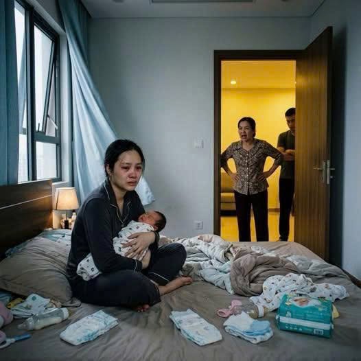 Mẹ Chồng Ch;ửi Tôi Suốt Tháng Ở Cữ, Tôi Chỉ Nói Một Câu Và Chồng T;át Tôi Ngay Trước Mặt Cả Nhà